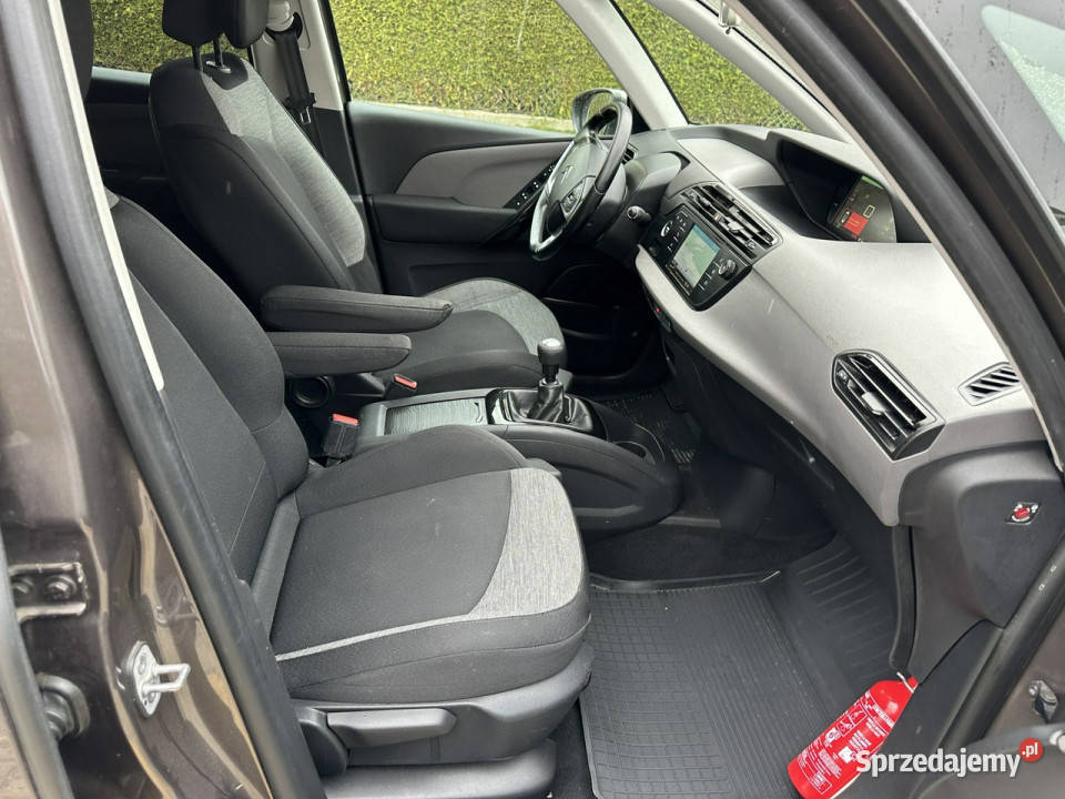 Citroen C4 Picasso Wirtualne zegary el klapa Zarejestrowany w Polsce Wejherowo sprzedam