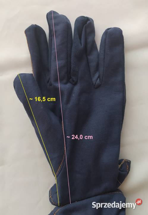 Rękawice robocze męskie BLUE granat podlaskie Hajnówka