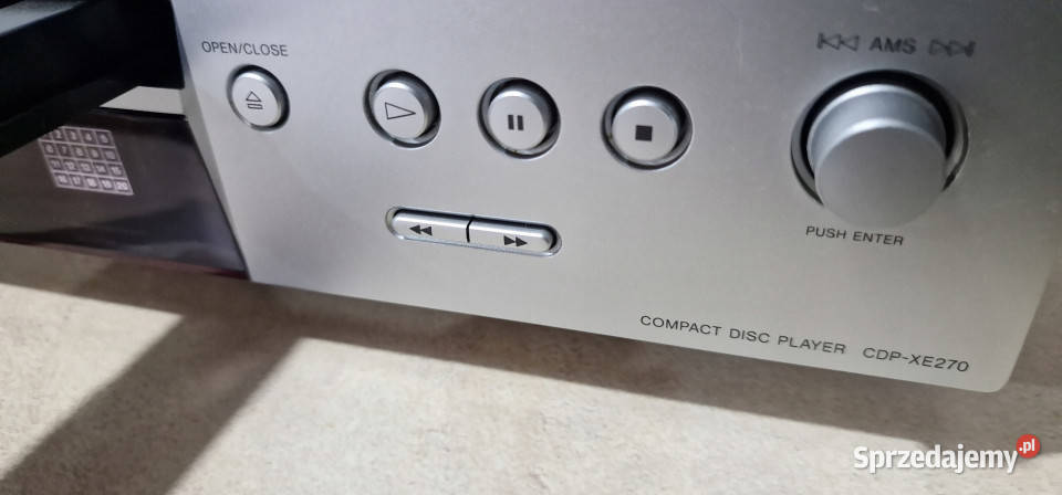 SONY odtwarzacz CD player CDP XE 270 CDPXE270 wielkopolskie Międzychód