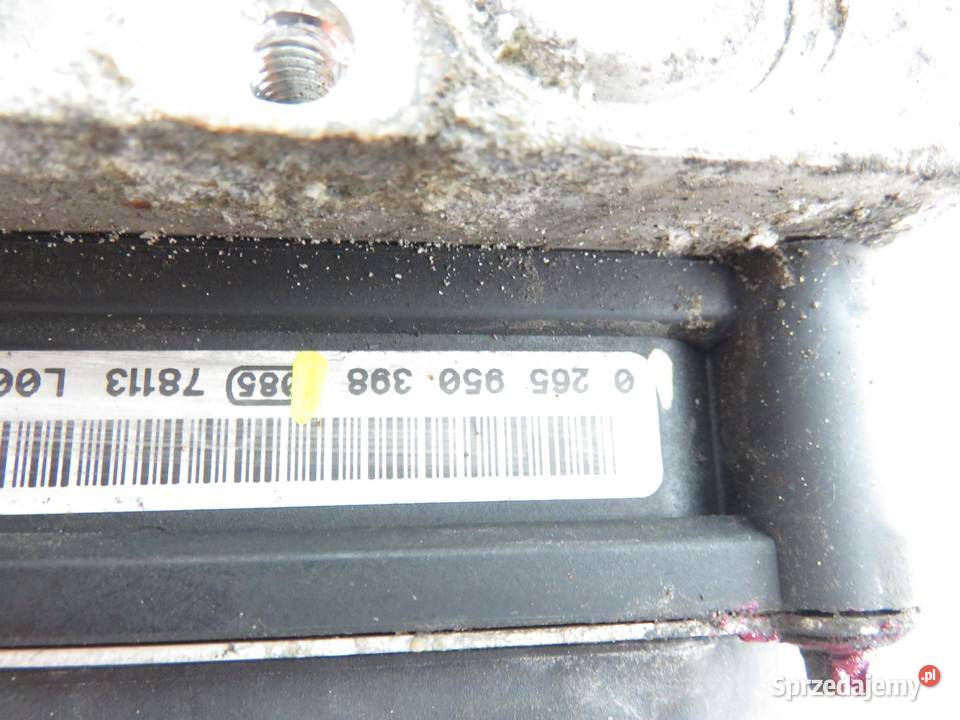 POMPA ABS FORD TRANSIT VI 20062014 0265950398 Układ ABS i ESP sprzedam