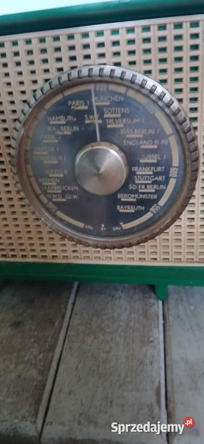 Radio lampowe firmy Philips Kraków
