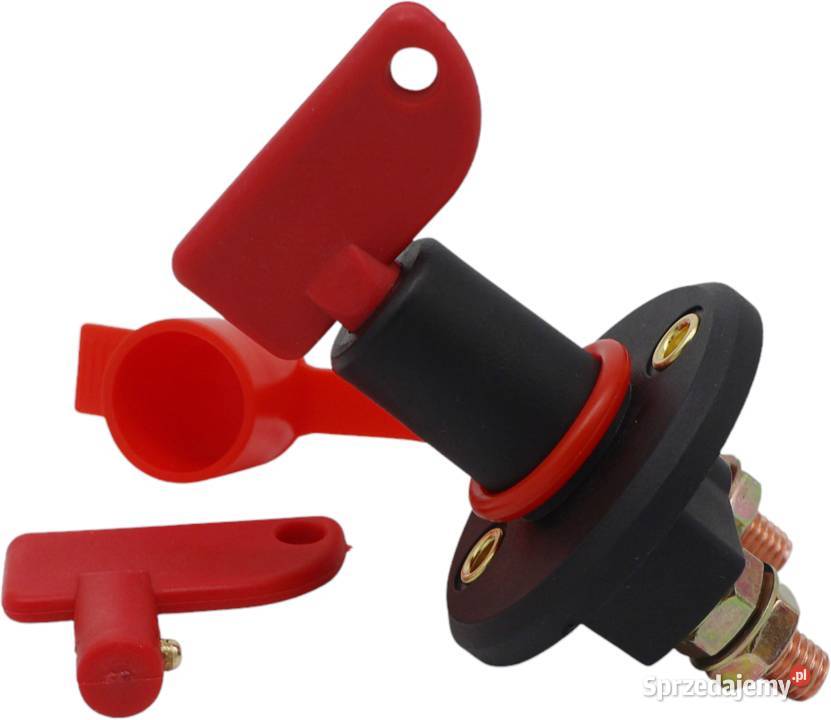 HEBEL RYGIEL WYŁĄCZNIK PRĄDU AKUMULATORA 12V 24V Solec Kujawski sprzedam