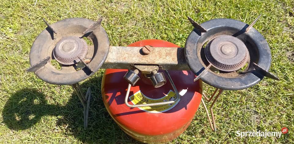 Butla gazowa 3 pełna i 2palnikowa kuchenka Małkinia Górna