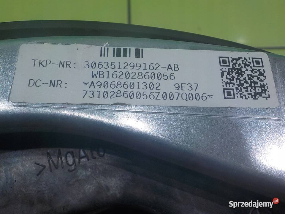 MERCEDES SPRINTER II 21 CDI 10r AIRBAG poduszka Wyposażenie wnętrza Suków sprzedam