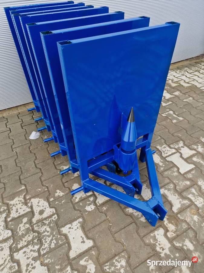 Łuparka do drewna drzewa 100 MM na wałek WOM Zielona