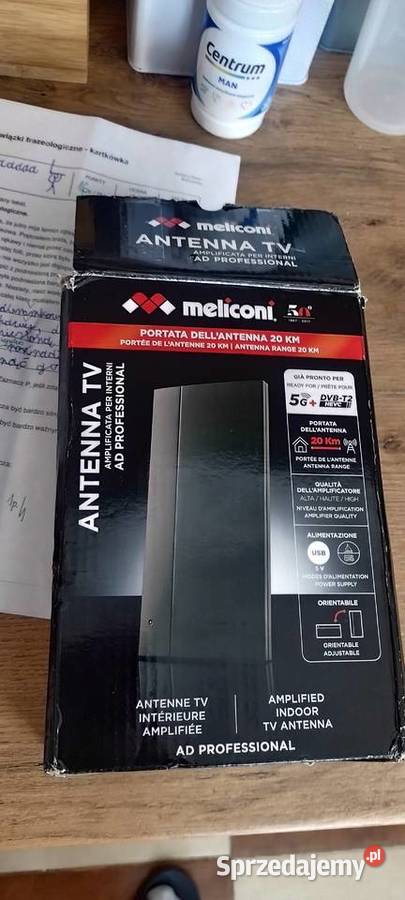 Antena wewnętrzna Meliconi ANTENA AD sprzedam