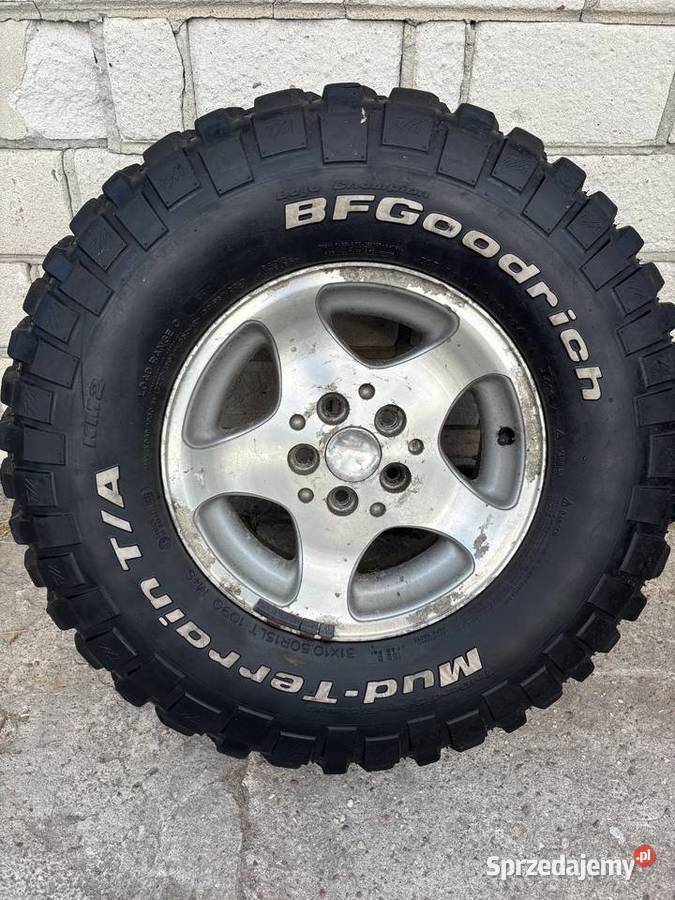 Opony plus felgi aluminiowe BFGoodrich do dużych Pustelnik