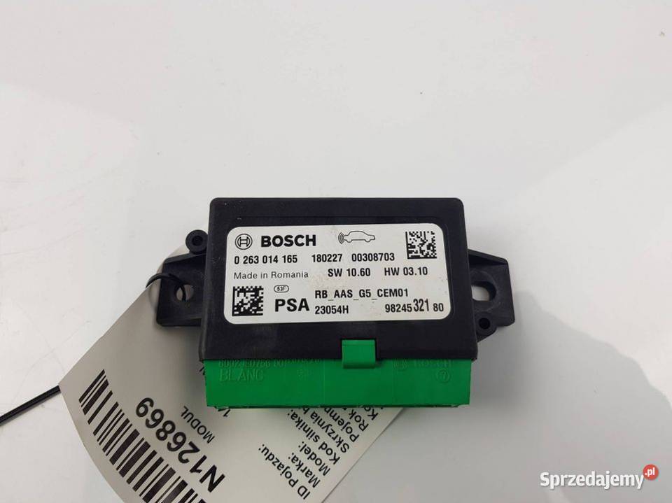 MODUŁ 9824532180 PDC CITROEN C ELYSEE osobowe Lipno