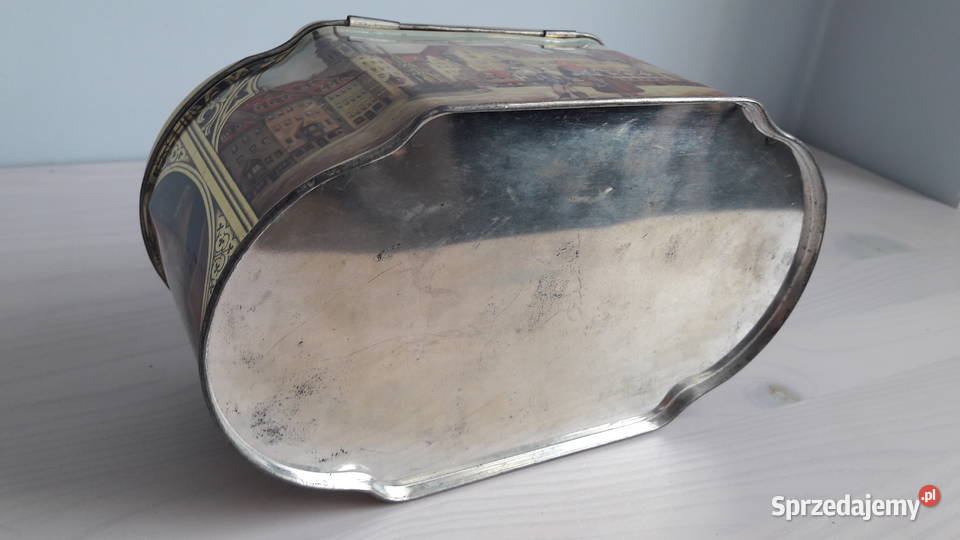 Puszka metalowa pudełko pojemnik Nurnberger Głuchołazy