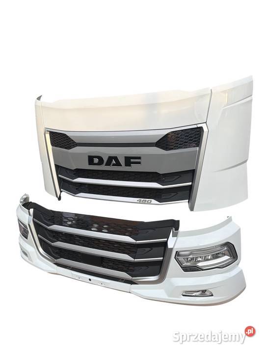 Daf xg xg xd XF zderzak reflektor lampa grill wielkopolskie Siedlec
