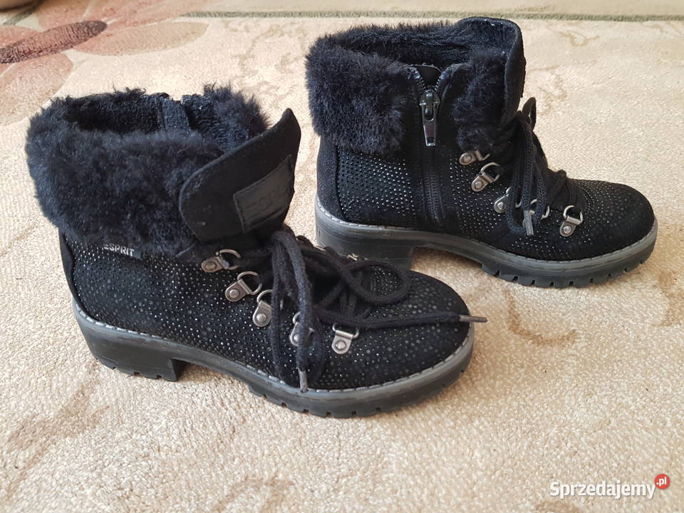 Buty dziecięce kozaczki ocieplane ESPRIT rozmiar Warszawa