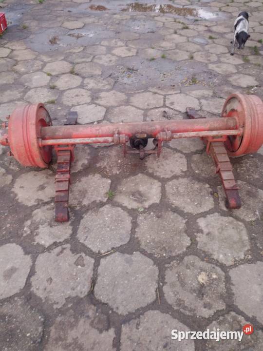 Oś przyczepy hl okrągła Dzikowice sprzedam