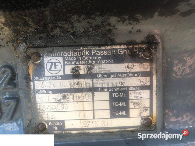 Most napędowy ZF AP415LK Zwolnica Wkład Mostu Jastrzębniki