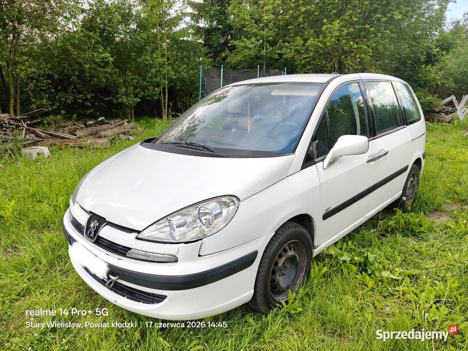 Częsci Peugeot 807 Rok produkcji 2005 Samochody na części Kłodzko