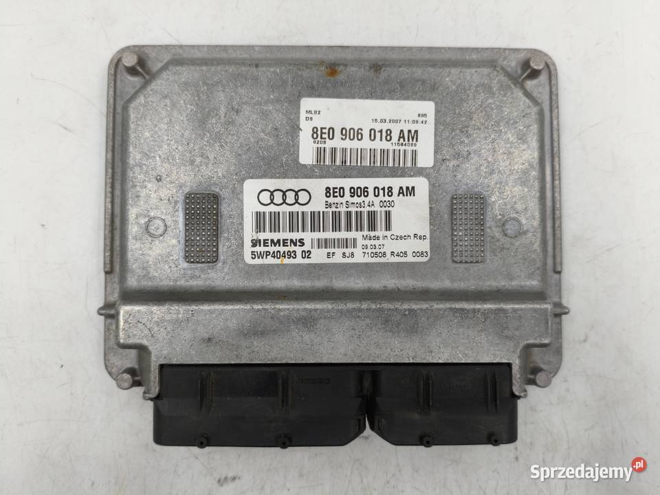 Sterownik Silnika Audi A4 B7 16 ALZ 8E0906018AM Wyszków
