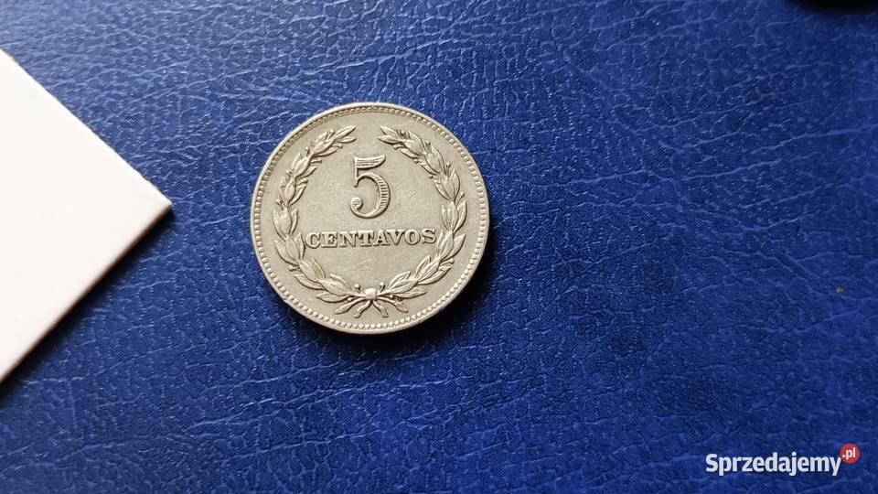 Stare monety 5 centavo 1977 Salwador podkarpackie sprzedam