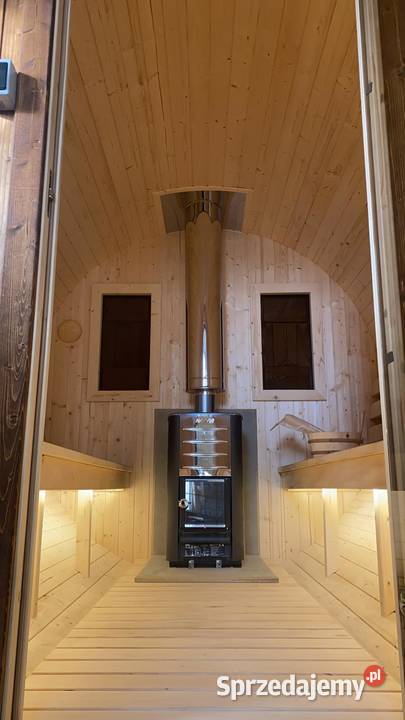 Sauna Beczka Ogrodowa 260 Sauna Fińska Bania mazowieckie Janki sprzedam