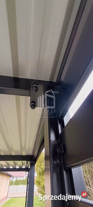CarPort PREMIUM Wiata samochodowa 5x5 Antracyt mazowieckie Otwock