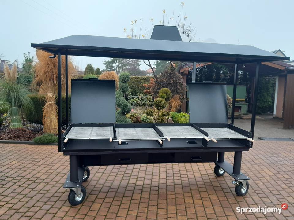 Gastronomiczny grill cateringowy blacha 6 mm Damasławek