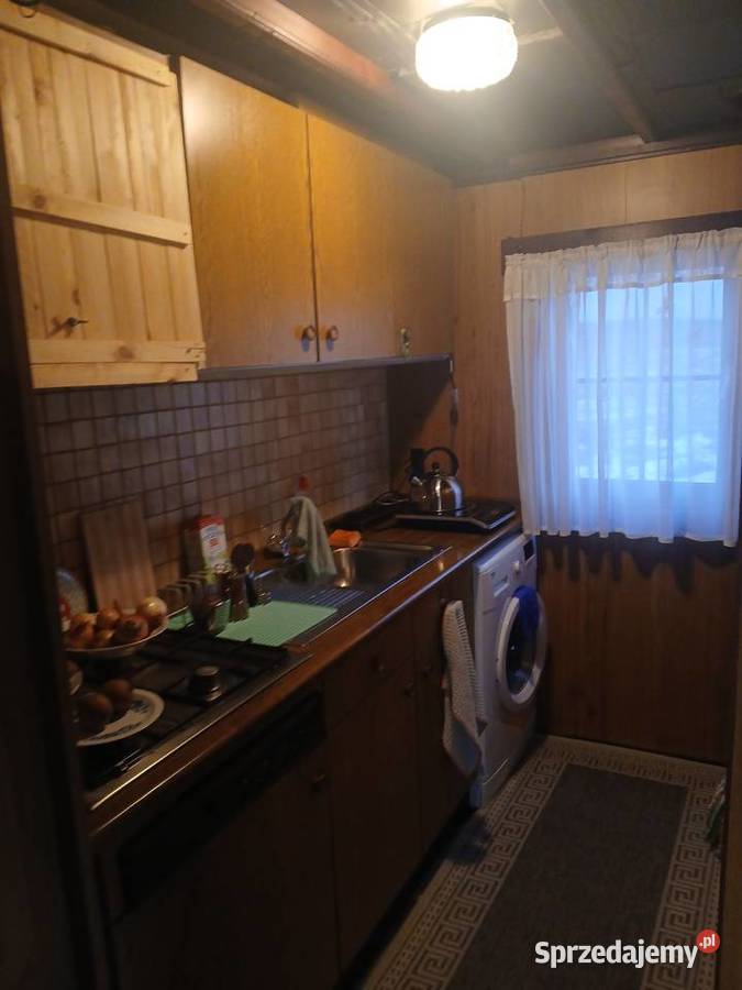 Domek drewniany z bali Rekreacyjny Mostki sprzedam