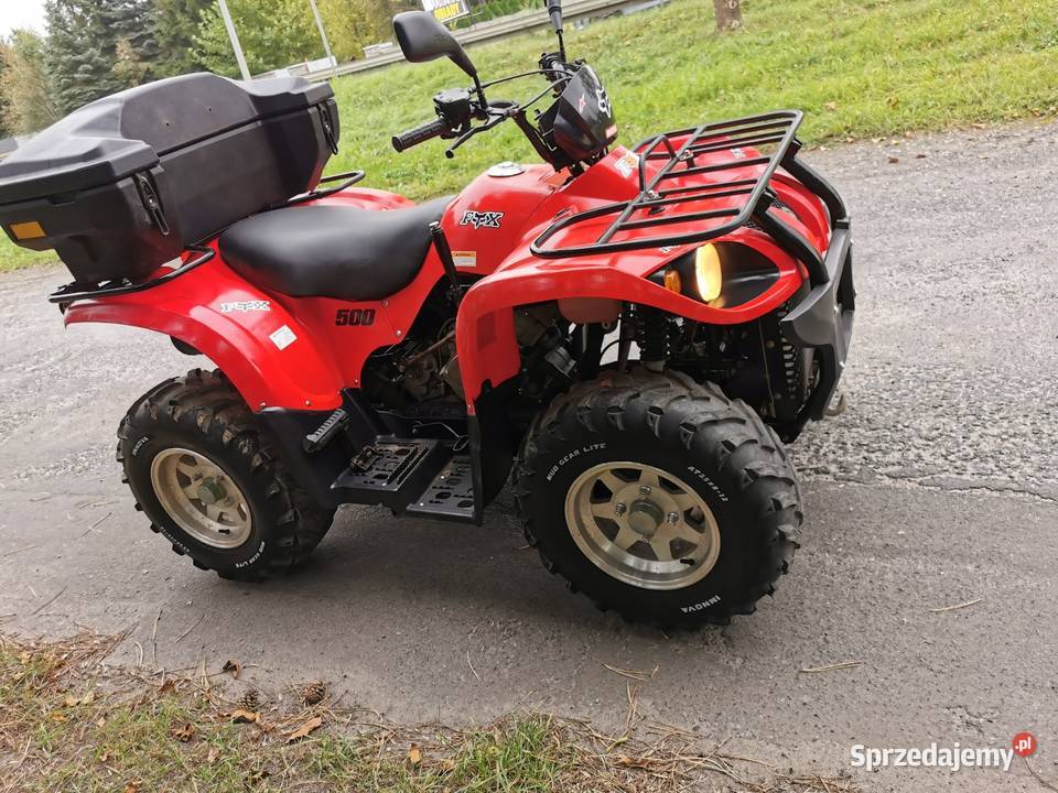 Quad 5004X4 kwity l7e IRShakwyciągarka kufer Miejska Górka