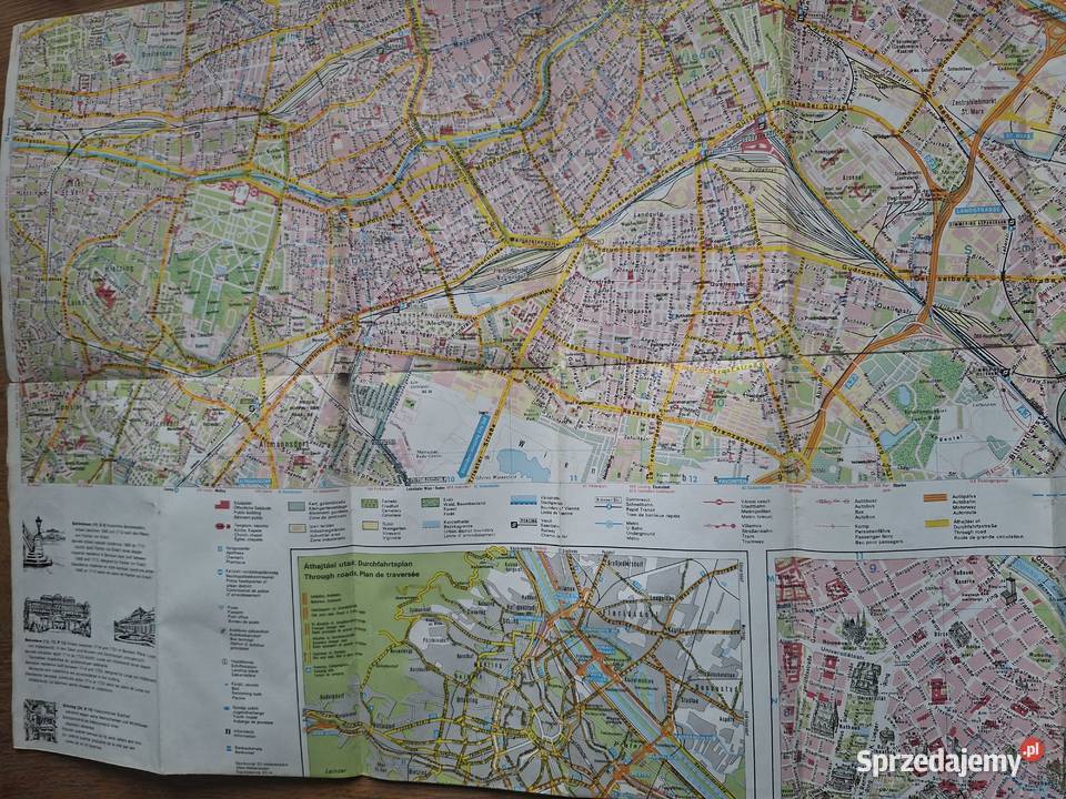 Mapa Vienna 120 000 miękka Mapy i przewodniki Kraków