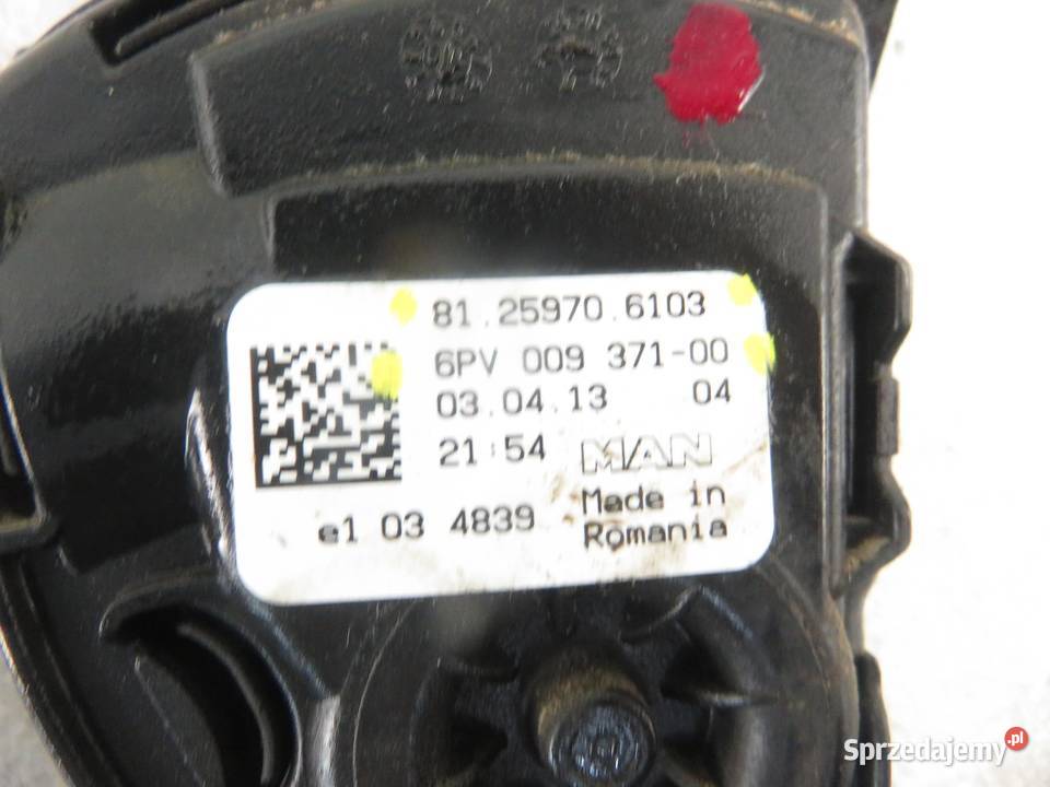 POTENCJOMETR GAZU MAN TGX I 81259706103