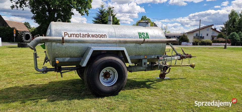 Beczkowóz BSA 6000L Ocynk beczka asenizacyjna Szprotawa sprzedam