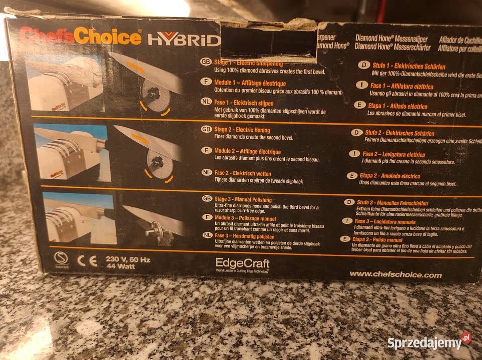 Ostrzałka elektryczna hybrid 270 Chefschoice 270