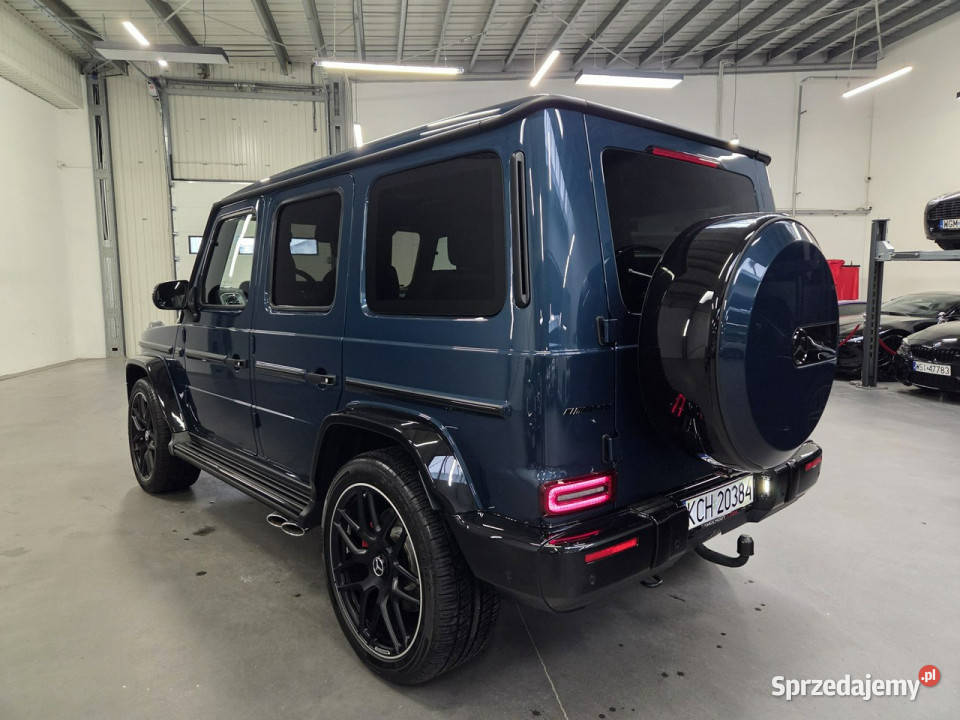 Mercedes G 63 AMG Ocean Blue G Manufaktur Węgrzce