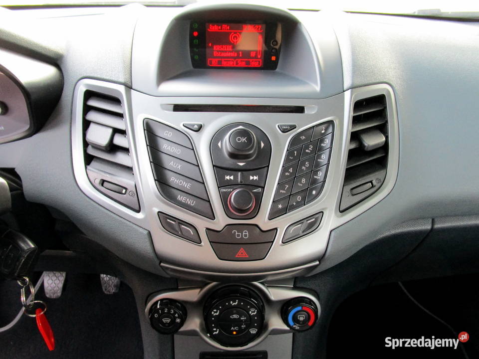 FORD FIESTA MK7 16 TDCi 95 KLIMA GRZANE FOTELE kurtyny powietrzne pomorskie Kościerzyna