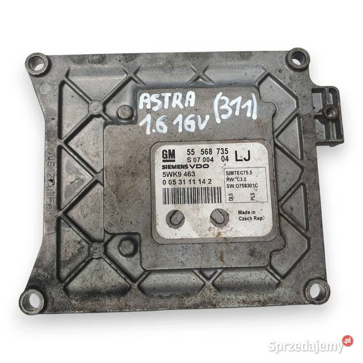 STEROWNIK SILNIKA Opel Astra J 16 16V Siemens Chełm