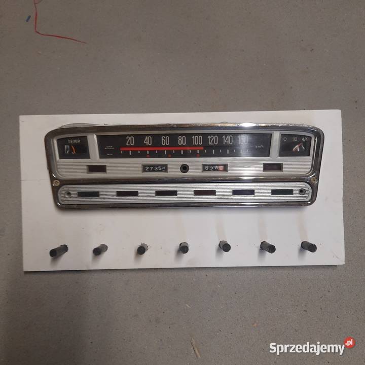 Licznik 125p wieszak na klucze do garażu retro Luborzyca