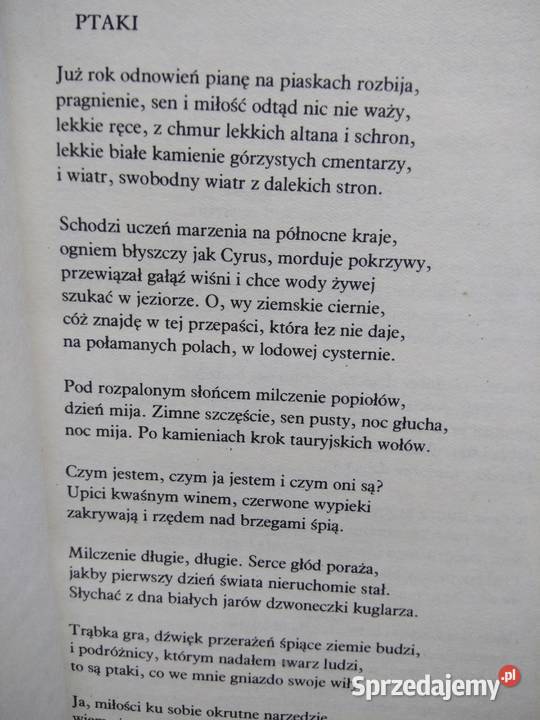 Miłosz Poezje Nagroda Nobla książki outlet Warszawa