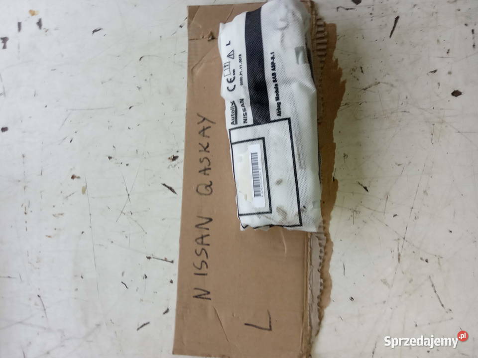 NISSAN QASHQAI PODUSZKI FOTELI Kobylnica sprzedam