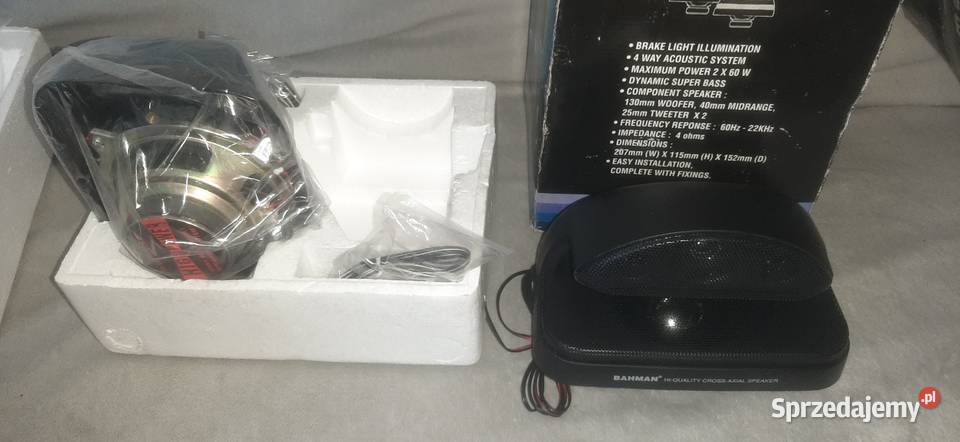 Głośniki samochodowe retro Głośniki Car audio Pyskowice