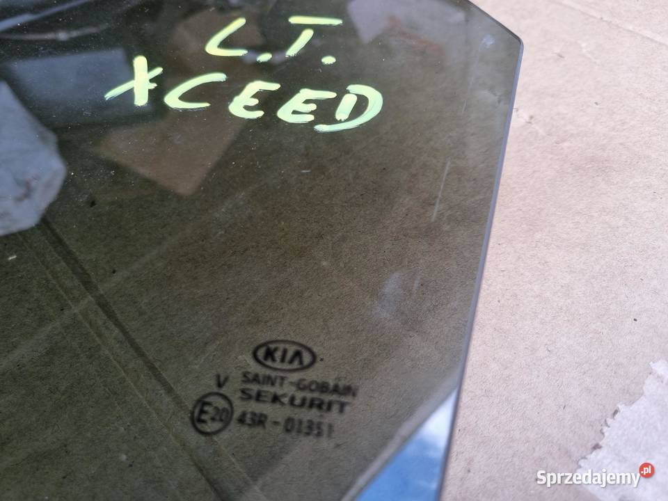 SZYBA DRZWI LEWY TYŁ KIA XCEED 21R 43R01351