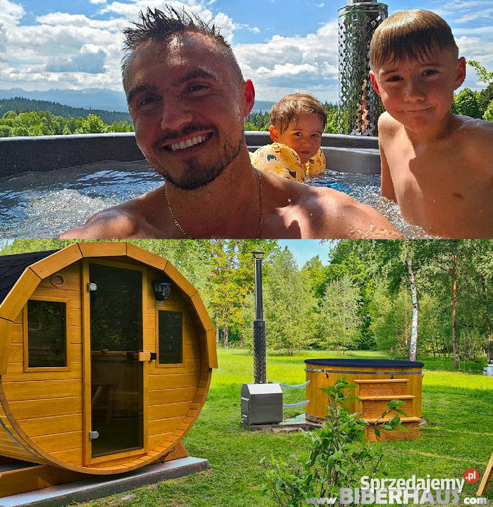 BALIA Ogrodowa Jacuzzi PIEC ZEWNĘTRZNY