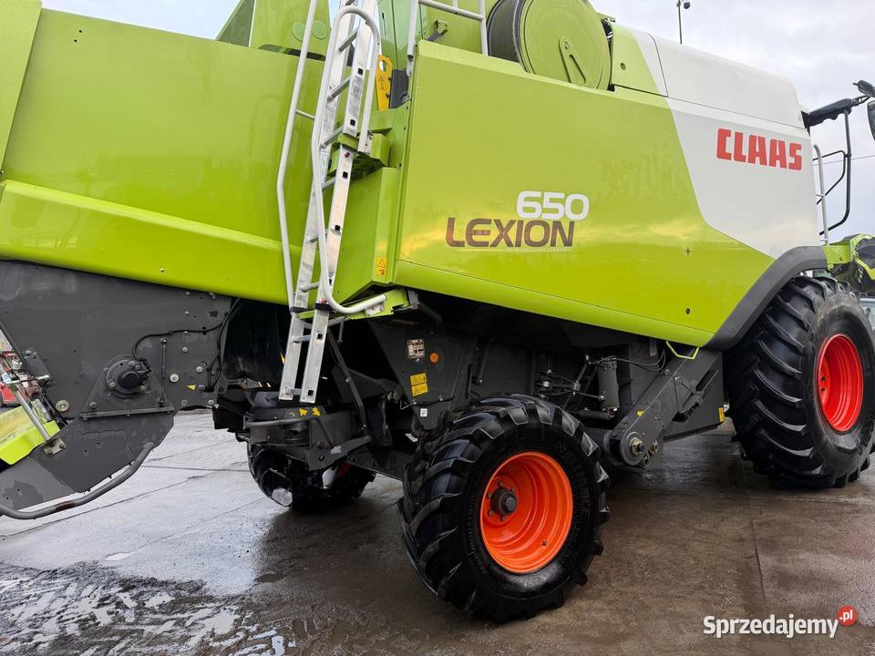 Kombajn Claas Lexion 650 heder V750 pro 2011 w