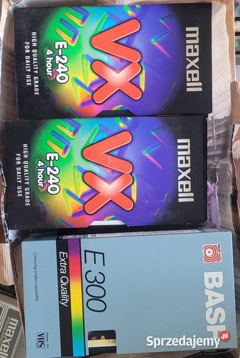 Kasety VHS nagrane