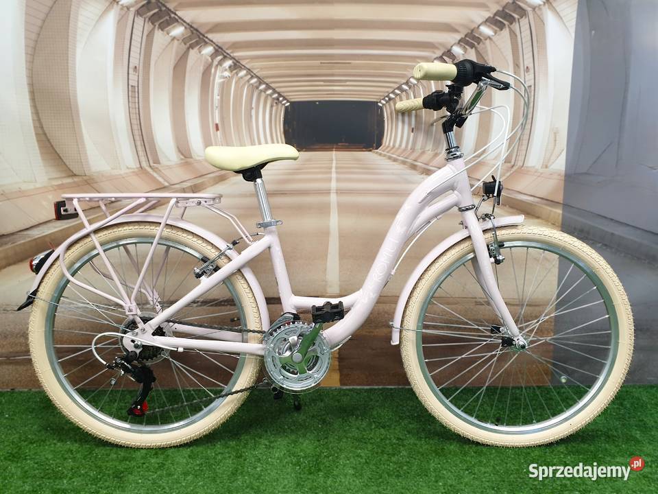 Rower miejski dziewczynki dziecięcy Romet rama Szczucin