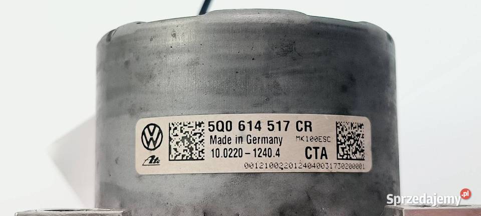 POMPA ABS HAMULCOWA SKODA KAROQ 5Q0614517CR Pozostałe Lipno