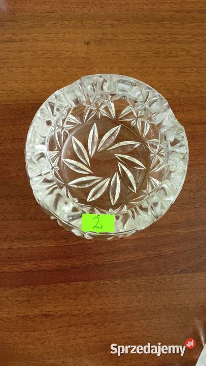 Popielniczki kryształowe porcelanowe Kolekcje dolnośląskie Kłodzko