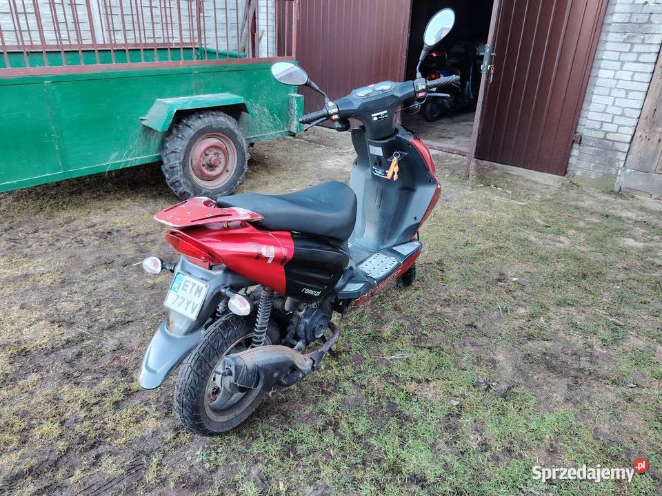 Skuter Romet 747 zarejestrowany Przedbórz