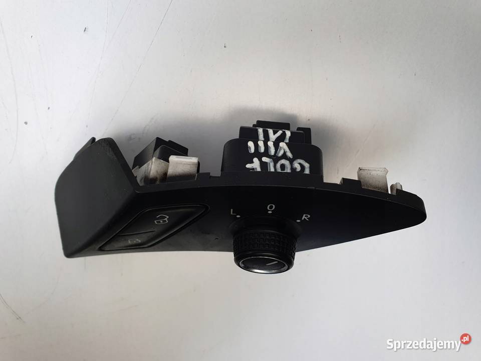 PANEL STEROWANIA LUSTERKAMI Lusterek VW Golf VII Panele sterowania, przełączniki Chełm