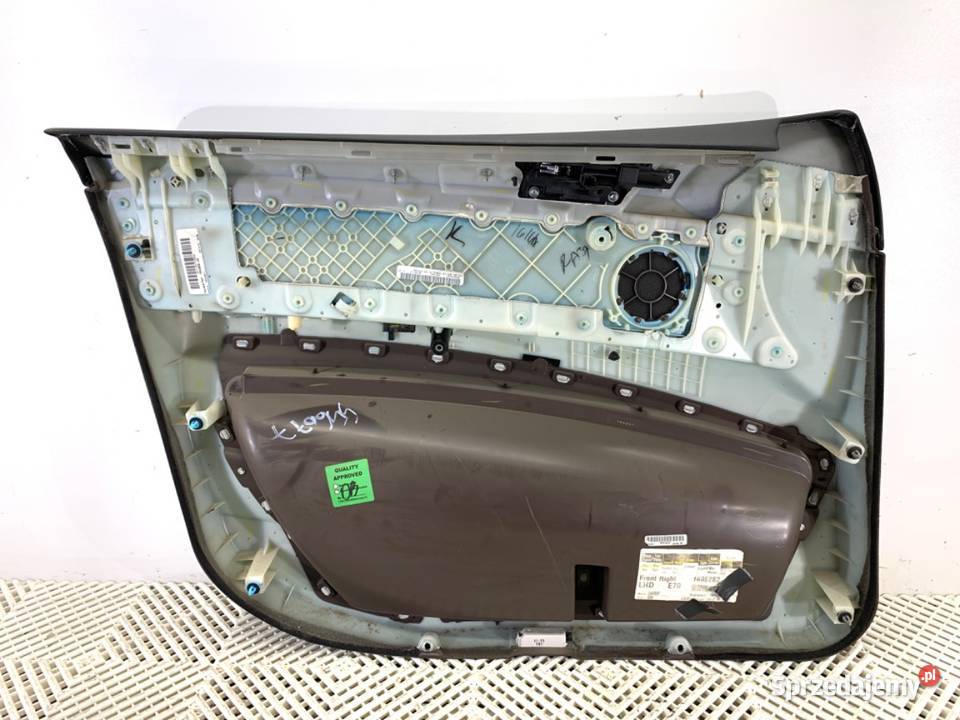 BOCZEK DRZWI PRZÓD PRAWY BMW E70 SUV 0613 osobowe