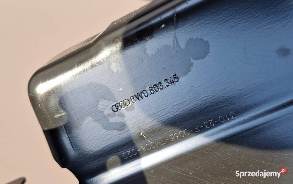 AUDI A4 B9 A5 F5 STELAŻ WZMOCNIENIE PASA TYLNEGO osobowe Bieleń