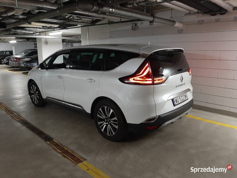 Renault Espace V 18 Tce 225 Initiale Paris 2019r mazowieckie Warszawa