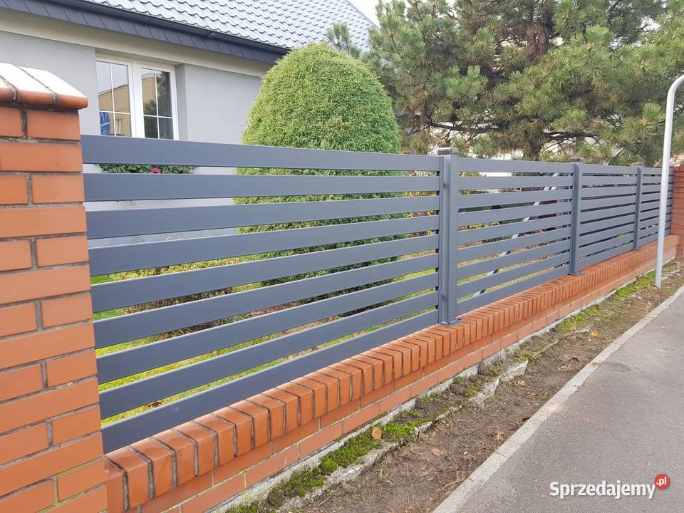 Brama przesuwna 500x120 MASTER 83 ogrodzenia Ostrów Wielkopolski