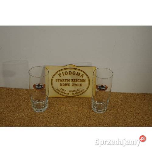 Komplet 2 szklanek piwnych Brand Bier szkło